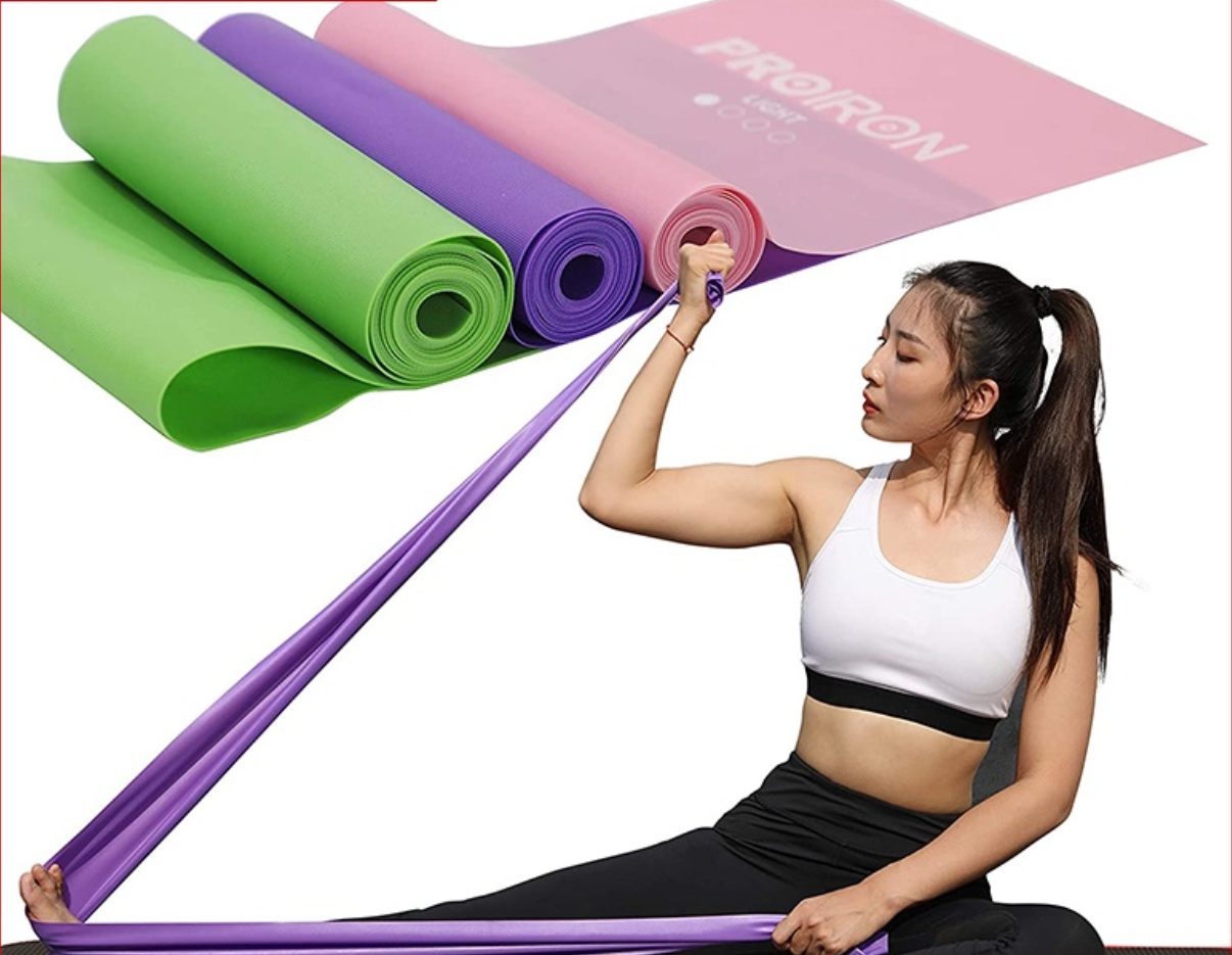  Estilo de Vida - Mais Vendidos Internacionais - [Pronta Entrega] PROIRON Conjunto de Faixas de Resistência para Yoga,