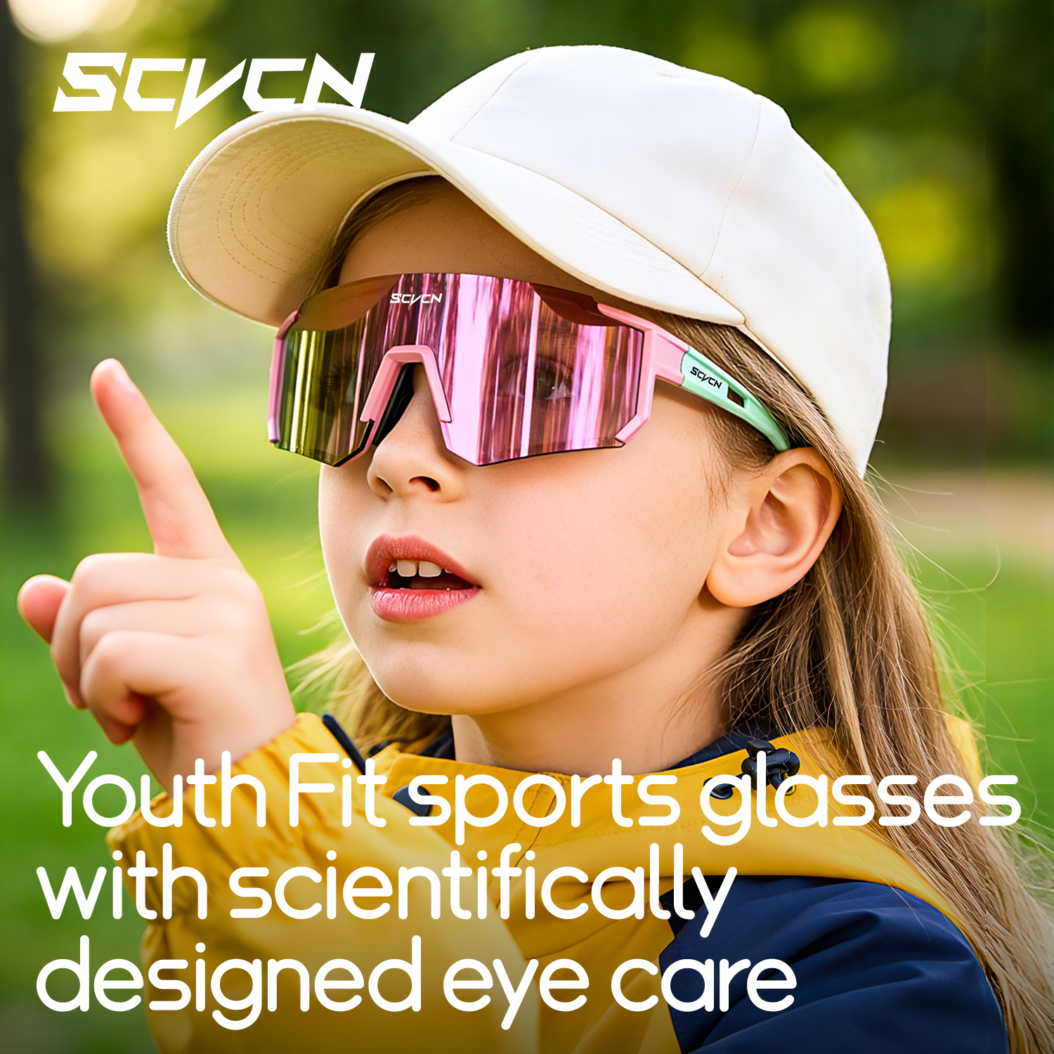 Óculos De Sol Infantis Meninos Meninas Esportes Ao Ar Livre Equitação Para Crianças Proteção UV Tons Menino E Menina