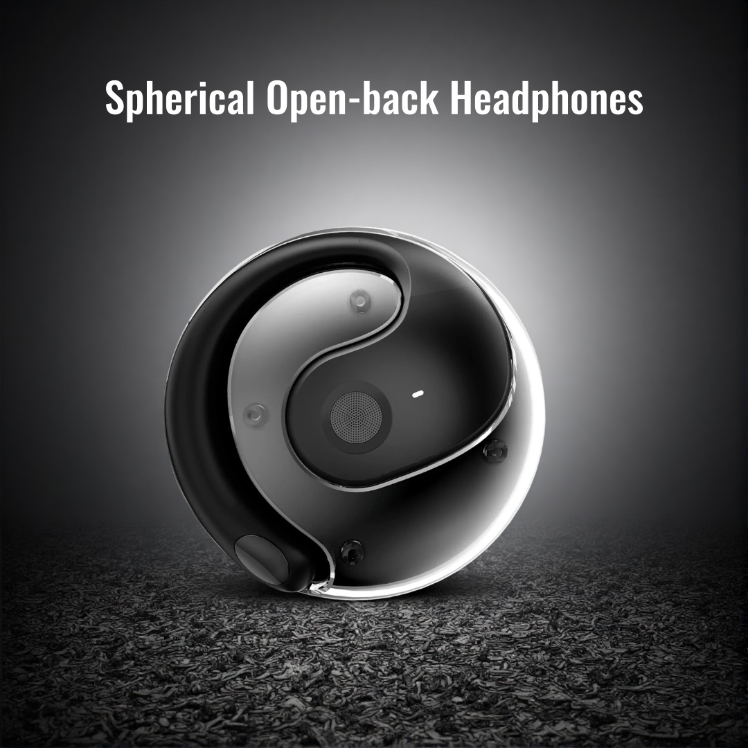  Fones de Ouvido Bluetooth OWS, Fone de Ouvido Sem Fio com Microfone para Jogos e Música, Fones de Ouvido Esportivos