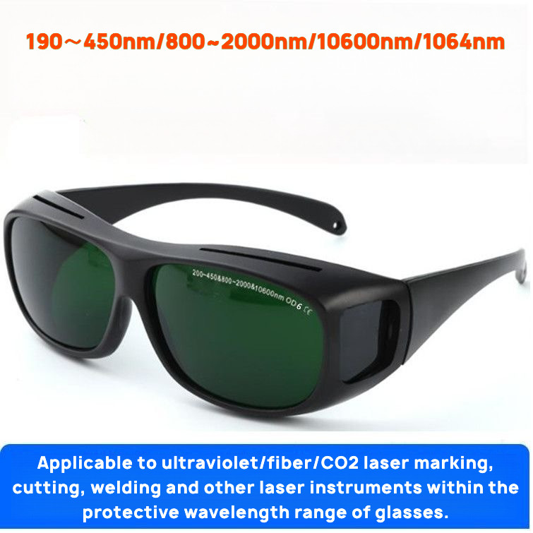 Óculos de Proteção a Laser 200-2000nm para Depilação IPL e Tratamentos de Beleza, 1 Óculos de Segurança