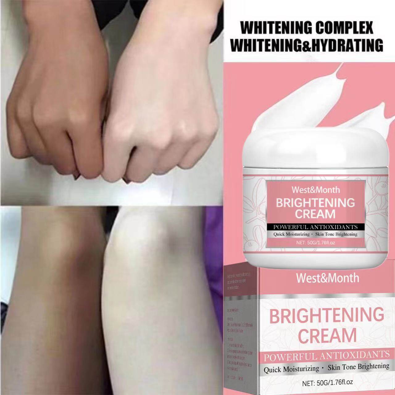  Creme Clareador de Axilas 50g Eficaz – Para virilha, nádegas e clareamento da pele íntima