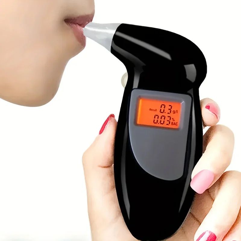 Testador Avançado De Álcool Com Sensor De Alta Precisão Para Detecção Precisa De BAC , Direção Segura E Uso Em Estradas