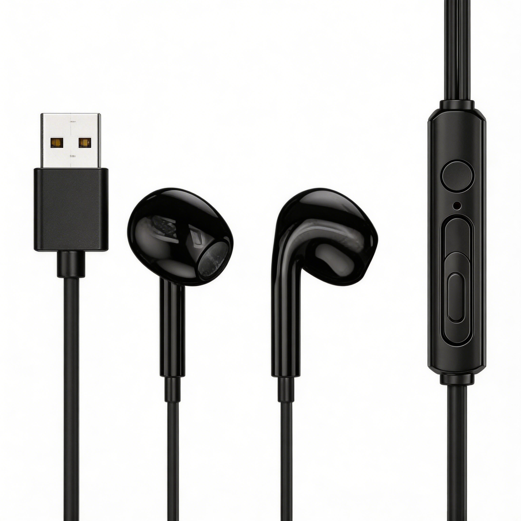 Poermax U10 Fones De Ouvido Com Fio Para Jogos Fone Som Surround De 7.1 Canais USB Microfone PC Laptop Gamer Chamadas Vi