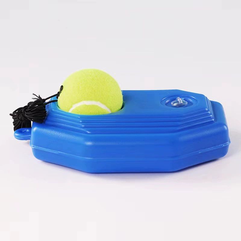 Treinador de Ressalto de Bola de Tênis para Prática Esportiva Individual - Base de Treinamento Solo com Bola
