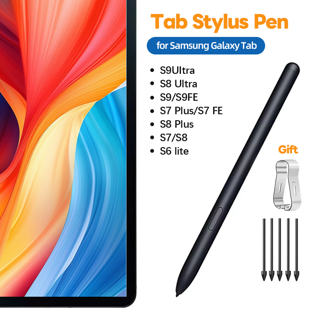 Caneta Stylus Touch Screen TOILEUM para Samsung Galaxy Tab S6 Lite (P610, P615)/S8/S9/S9 FE/S7 FE/S7 Pen sem Bluetooth