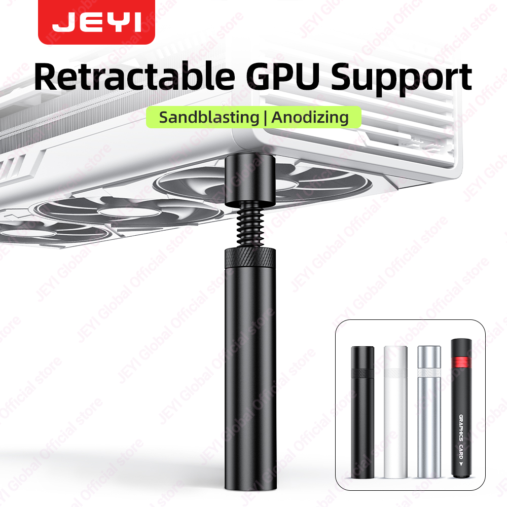 Suporte Ajustável Universal para Placa de Vídeo Antiflexão Jeyi para Gabinetes de Computador de Mesa