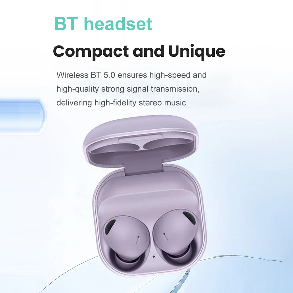  Fones de Ouvido Galaxy Buds2 Pro R510, Fones Intra-auriculares, Bluetooth sem Fio, Fones de Ouvido TWS, Cancelamento de