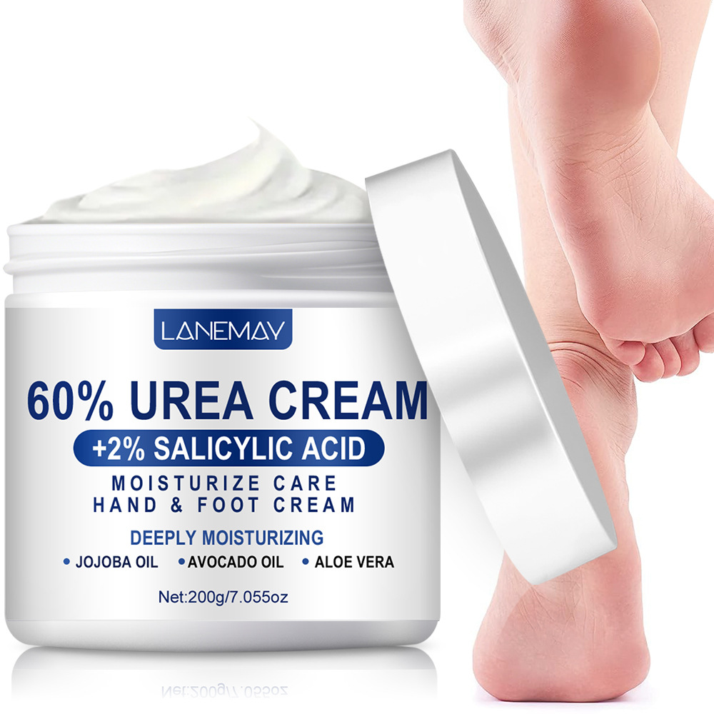 Creme De Ureia Para Mãos E Pés Hidratante Rico Em Ácido Salicílico Glicerina Adequado Calcanhares Secos Ásperos Ra
