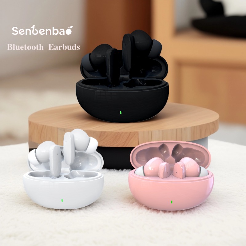 Fones de Ouvido SenBenBao S90 Tws Bluetooth Sem Fio, Fones de Ouvido Estéreo HiFi Redução de Ruído, Fones de Ouvido - Miniatura 2
