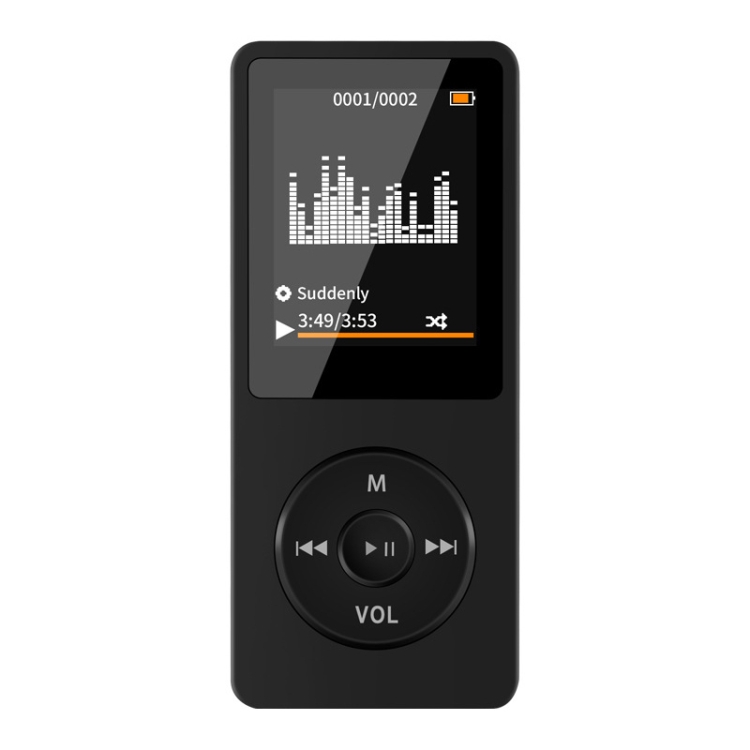 Leitor de MP3 MP4 Bluetooth, Discman Estudantil, Suporte de Reprodução de Música e E-Book, Cartão de Memória 64GB, Pro