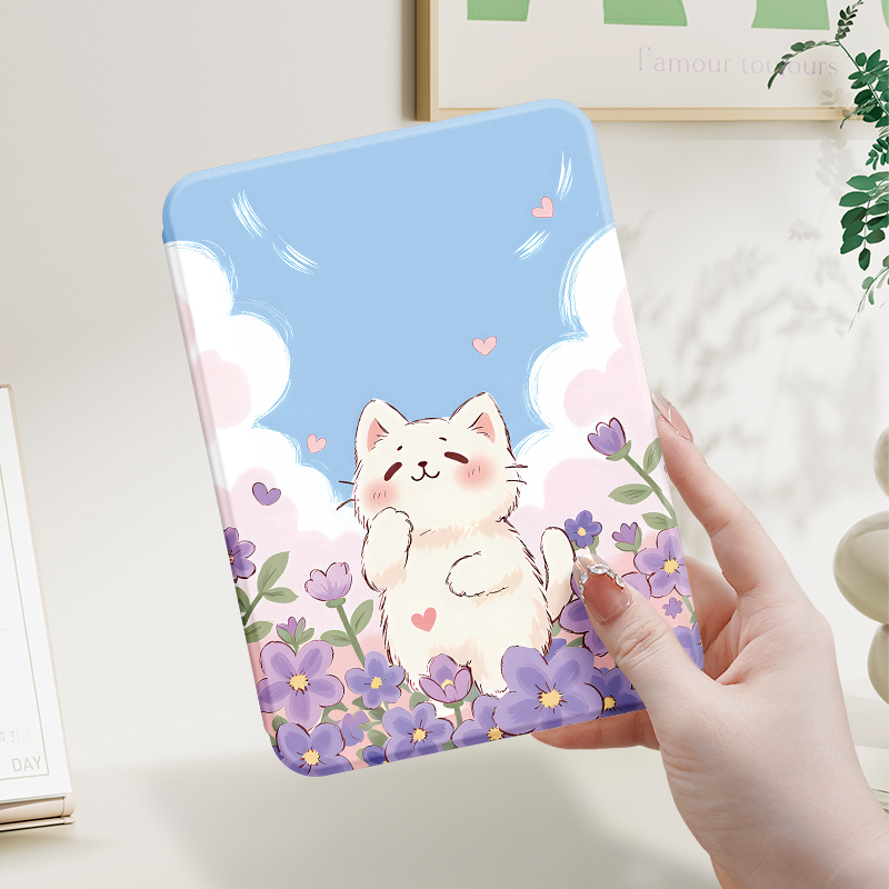 Capa Macia Compatível com Kindle 10a Geração, Kindle Paperwhite 11a/12a Geração, Função de Acorde/Desligamento