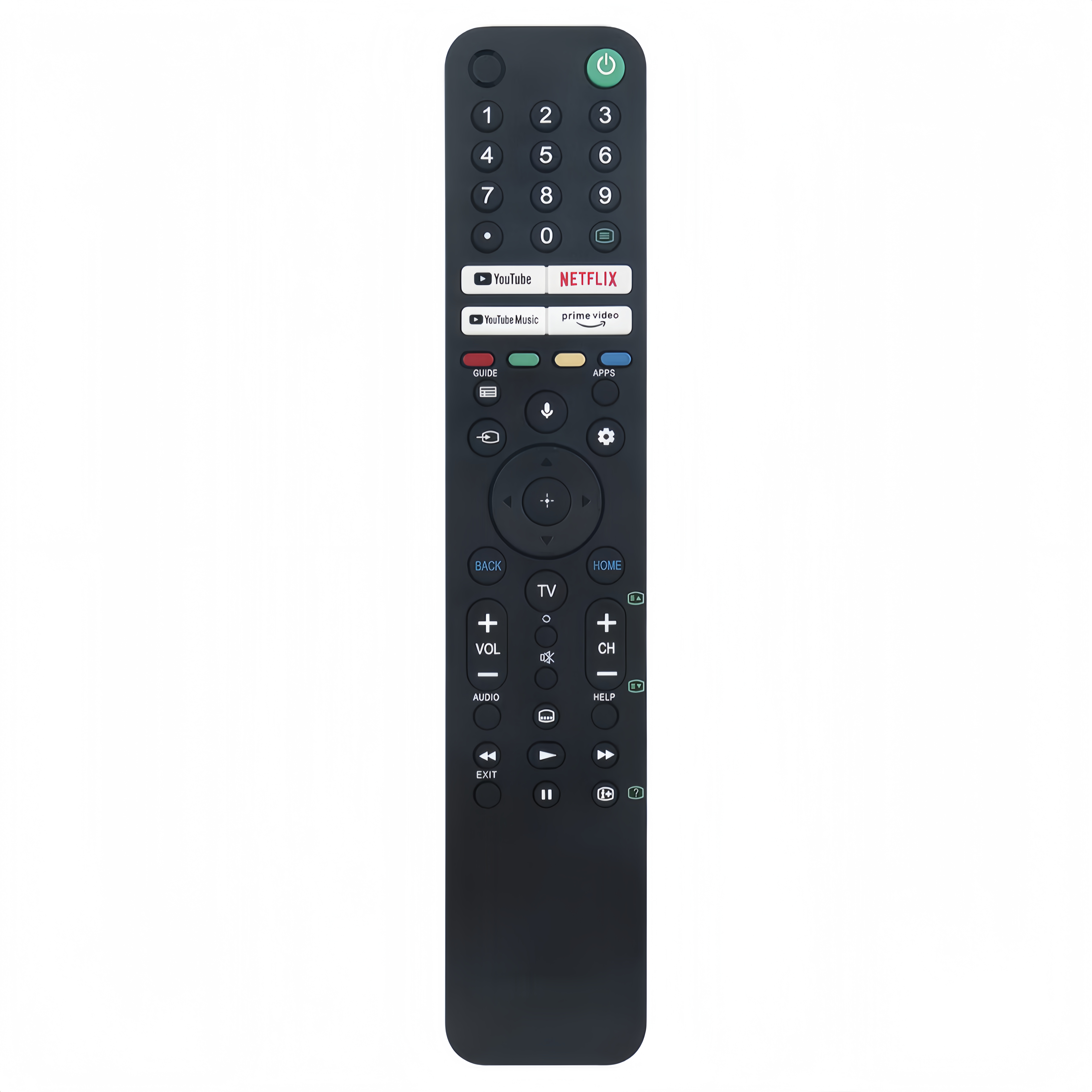 TX520P Controle Remoto Universal Substituto para TVs Sony Bravia 4K UHD LED LCD HD Smart