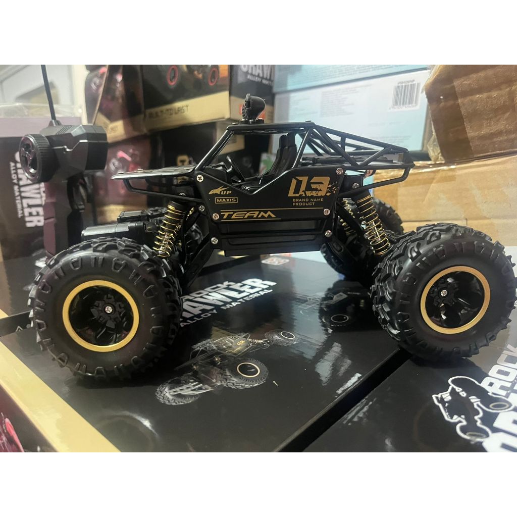Caminhão Monstro RC de Esteira de Metal 4x4 2.4GHz, Desempenho para Escalada em Rochas e Off-Road, Brinquedo Hobista de
