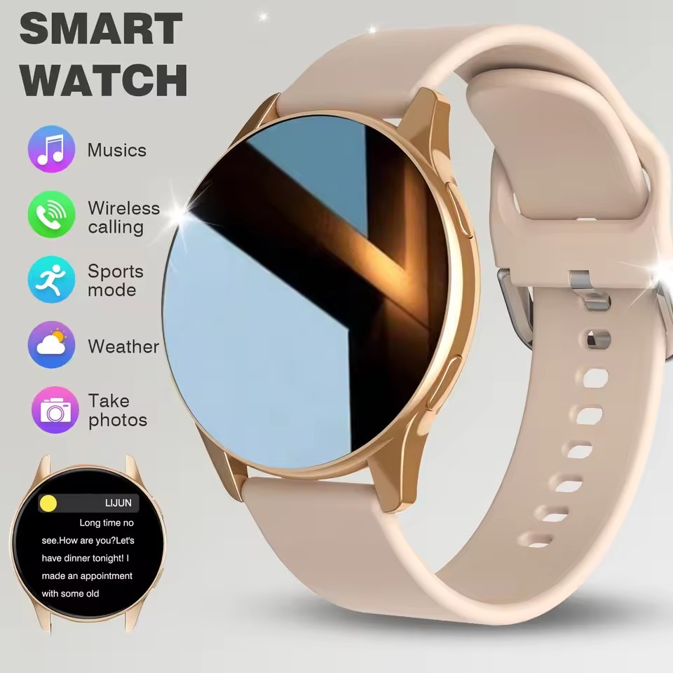 Smart Watch, Chamada/Discagem sem Fio, Modos Multi-Esporte, Lembretes Múltiplos de APPs, Adequado para Homens e