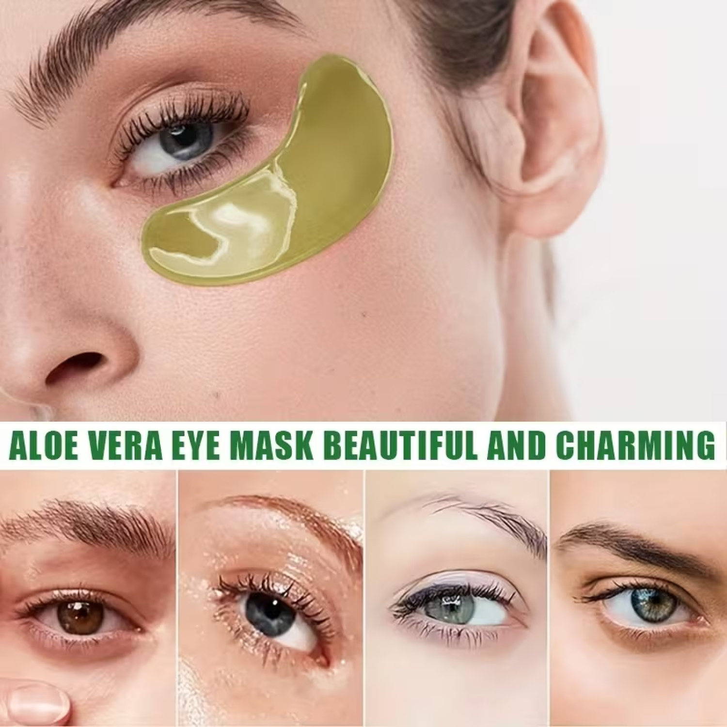 Máscaras de Olhos de DNA Pdrn e Colágeno, reduzem olheiras, deixando a pele ao redor dos olhos mais lisa, hidratada e · foto 2