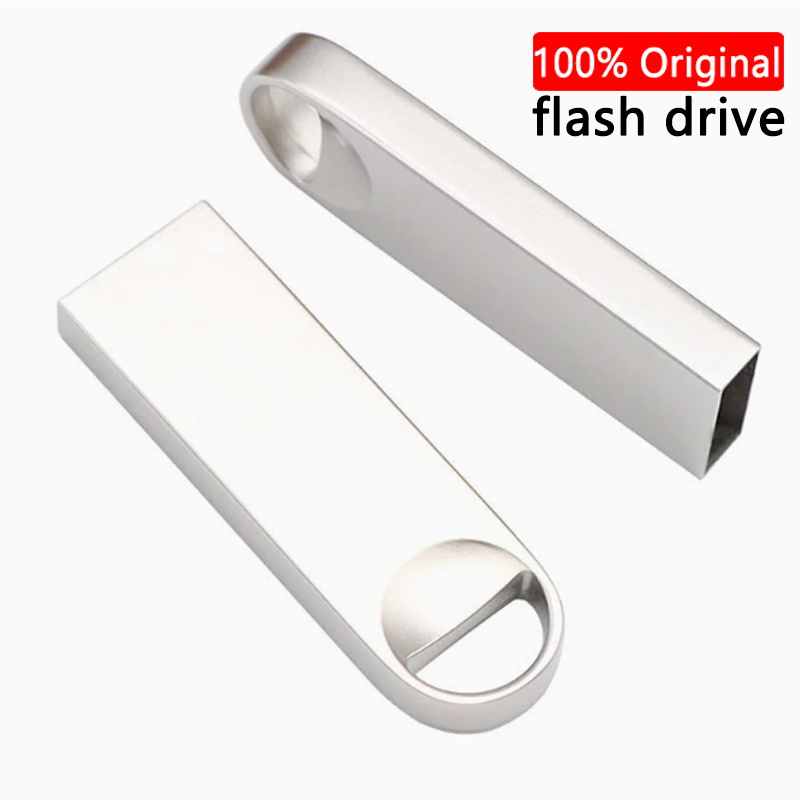  Pen drive USB de metal durável, brinde preferido, pen drive à prova d'água de metal 256MB/1GB/2GB/4GB, usado para