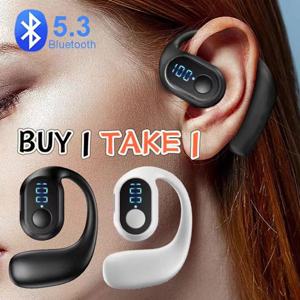  Fones de Ouvido Bluetooth TWS D6 à Prova d'Água, Fones de Ouvido de Longa Duração, Microfone para Negócios, Fones de