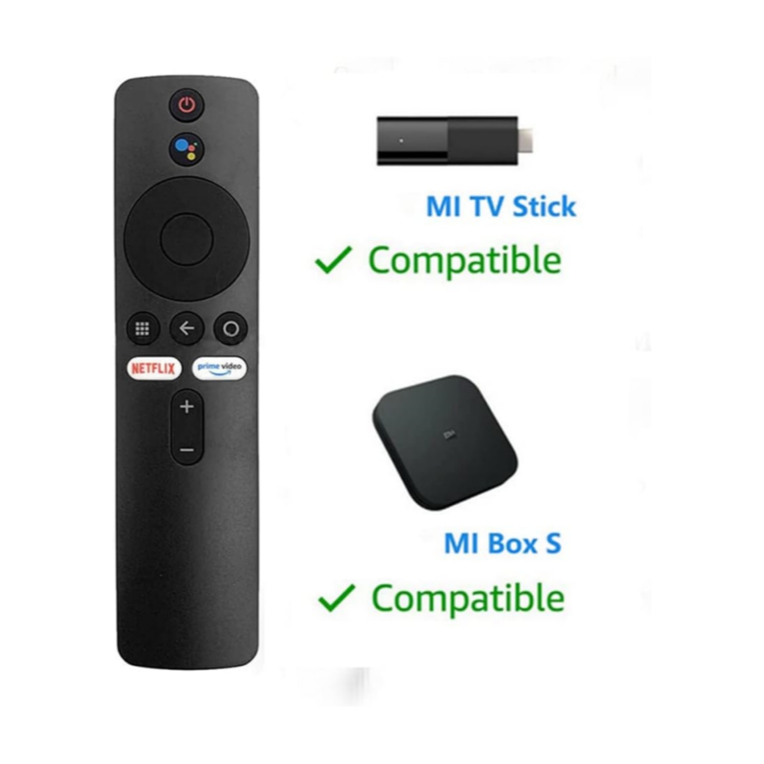 XMRM-00A Novo Controle Remoto para TV Xiaomi Smart 4X Android e MI Box 4K