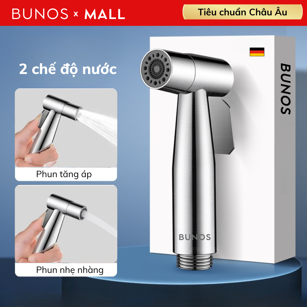 Cabeça de bidê de alta pressão para casa, 2 modos ajustáveis, aço inoxidável 304, pistola de spray higiênico inteligente
