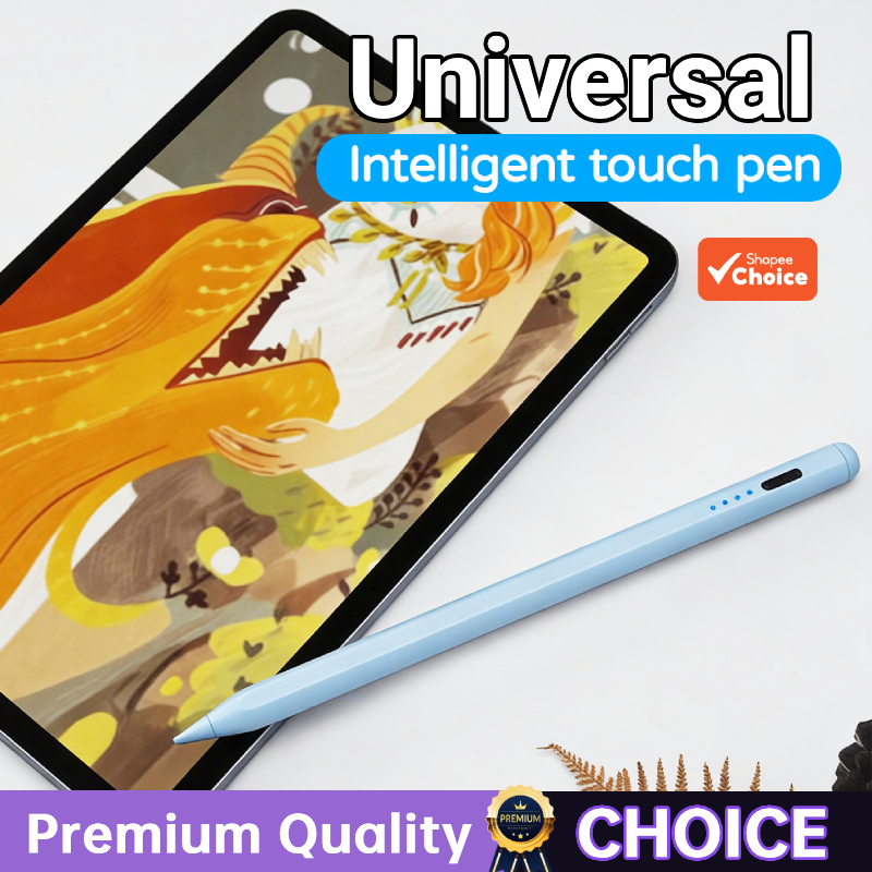Caneta Stylus TOILEUM Universal Para Android iOS Tablet Smartphone Azul Capacitiva Touchscreen Lápis