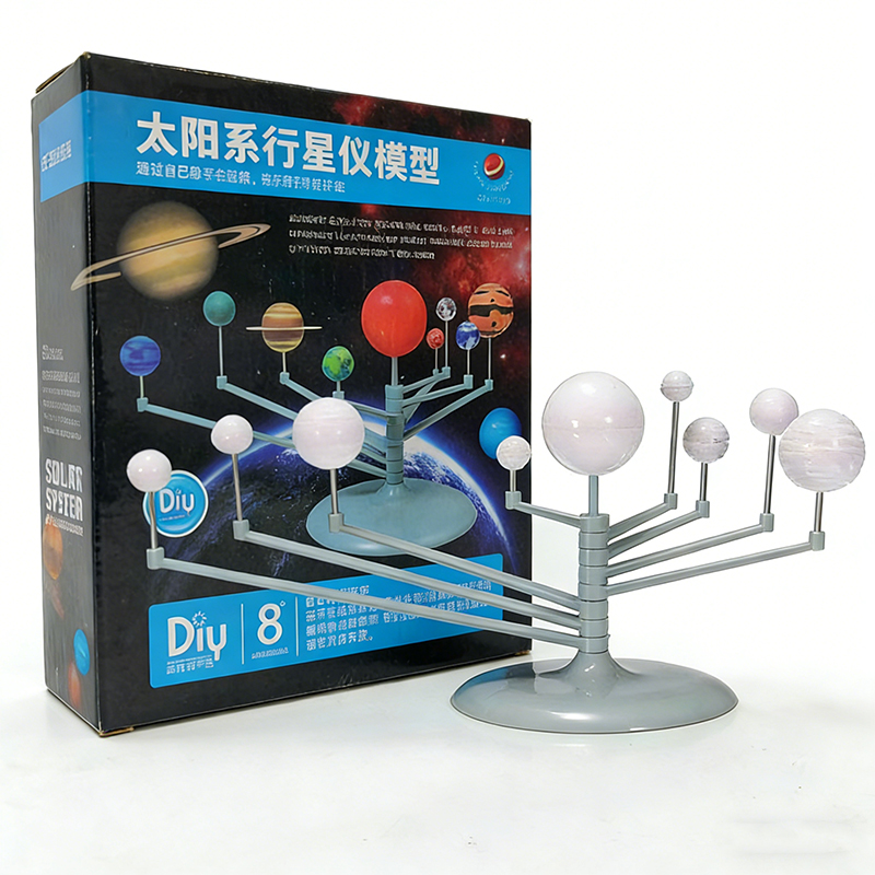 Sistema Solar Planetário Modelo 3D Educacional Ciência Projeto Brinquedo Para Crianças Astronomia Aniversário