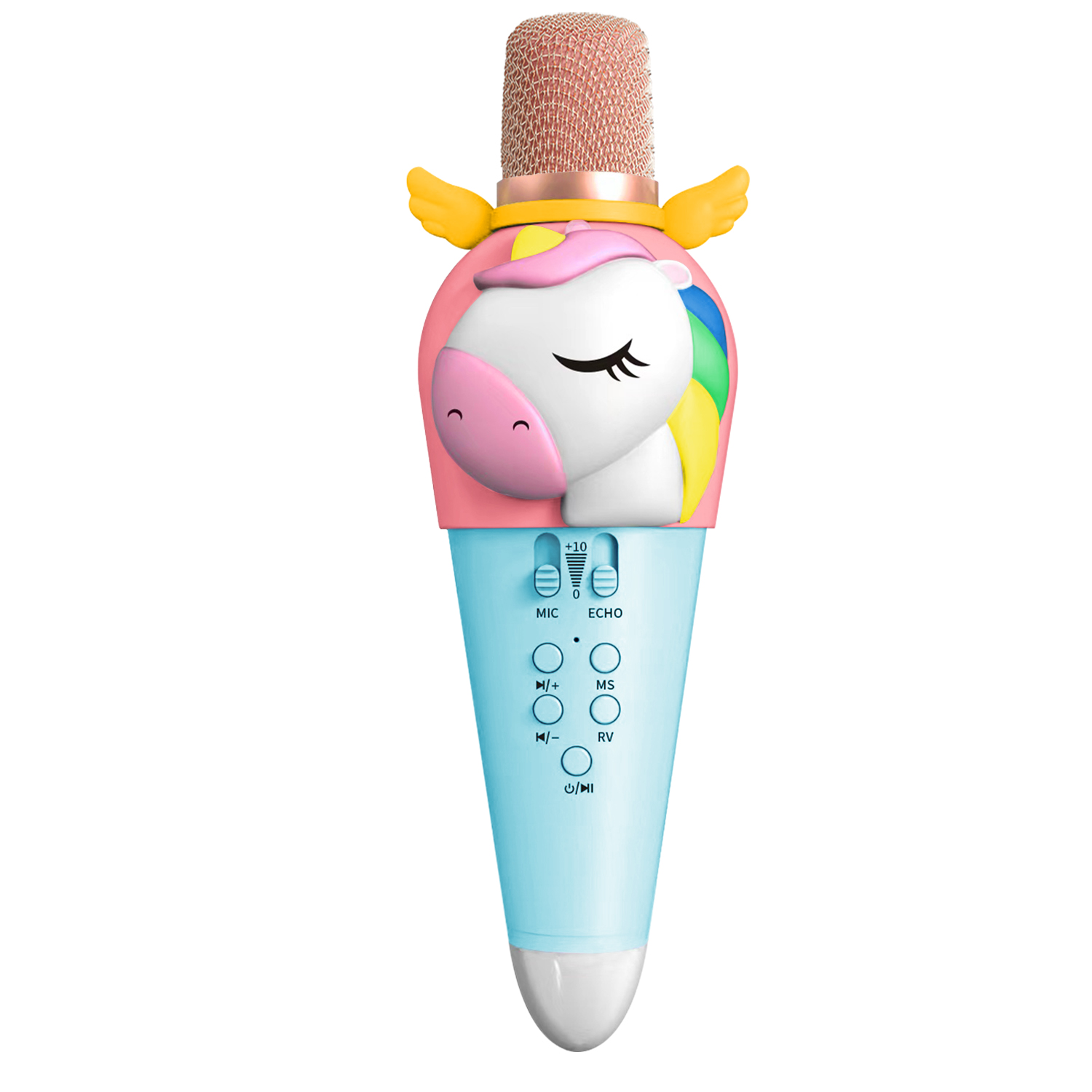 Microfone de karaokê para crianças, brinquedos para meninas, máquina de microfone Bluetooth, presentes de Páscoa, cestas