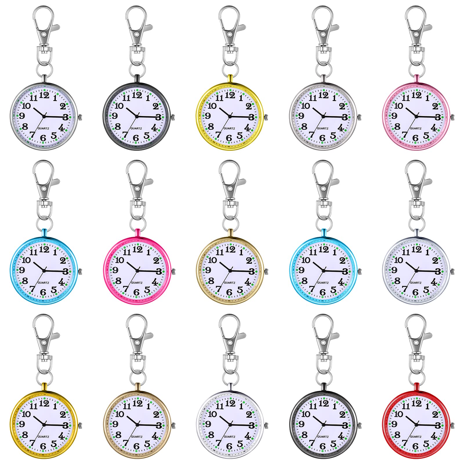 1 PCS Crianças Enfermeira Estudante Relógio de Bolso de Quartzo Relógio de Parede para Idosos Relógio de Peito Exame Rel em Oferta na Shopee