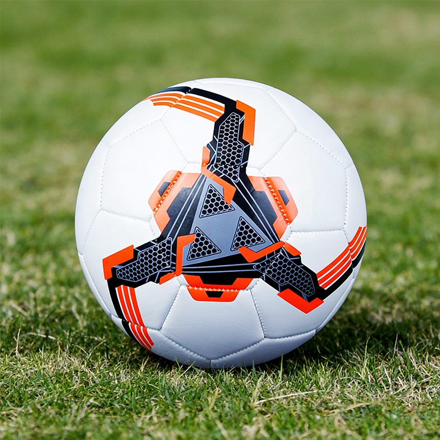 Bola de Futebol Tamanhos 4 & 5, Durável para Treinamento e Partidas, Resistente ao Desgaste, Equipamento Esportivo para