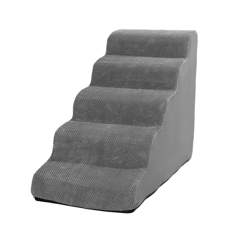 Escada de cama para animais de estimação nova, sofá ao lado da cama, degraus macios e laváveis para cães e gatos