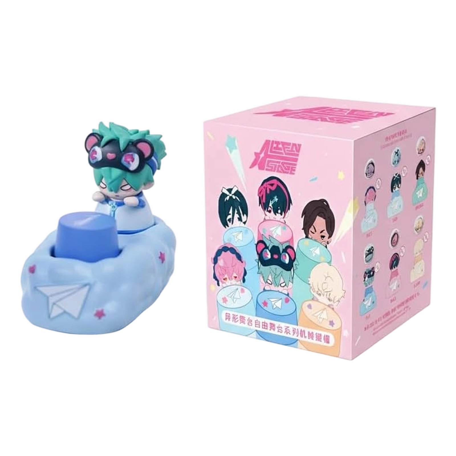 Alien Stage Free Stage Series Blind Box Teclas Misteriosas, Anime Licenciado Oficialmente Merch ALNST