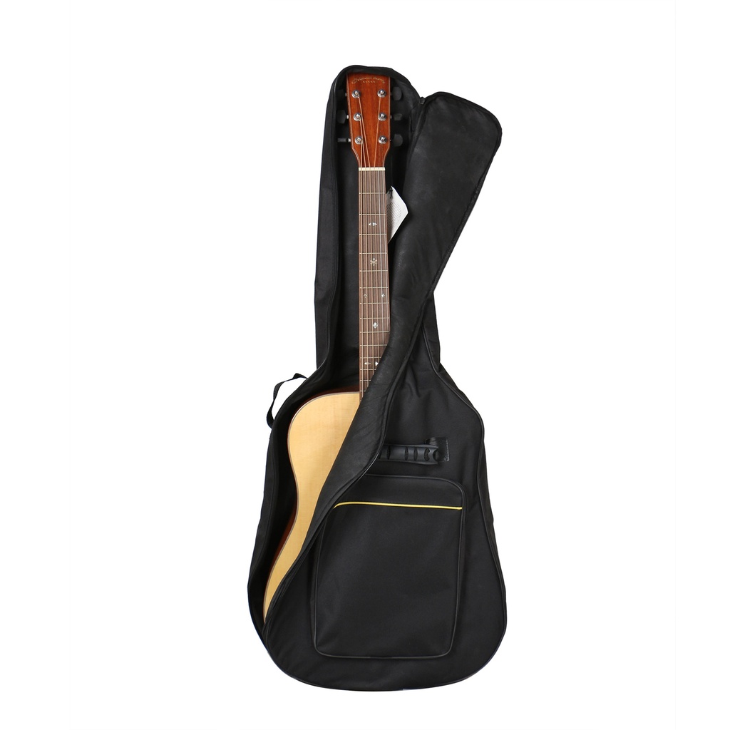 Mochila para Violão Acústico 41 – Capa Acolchoada 5mm com Alças Duplas e Bolso Frontal