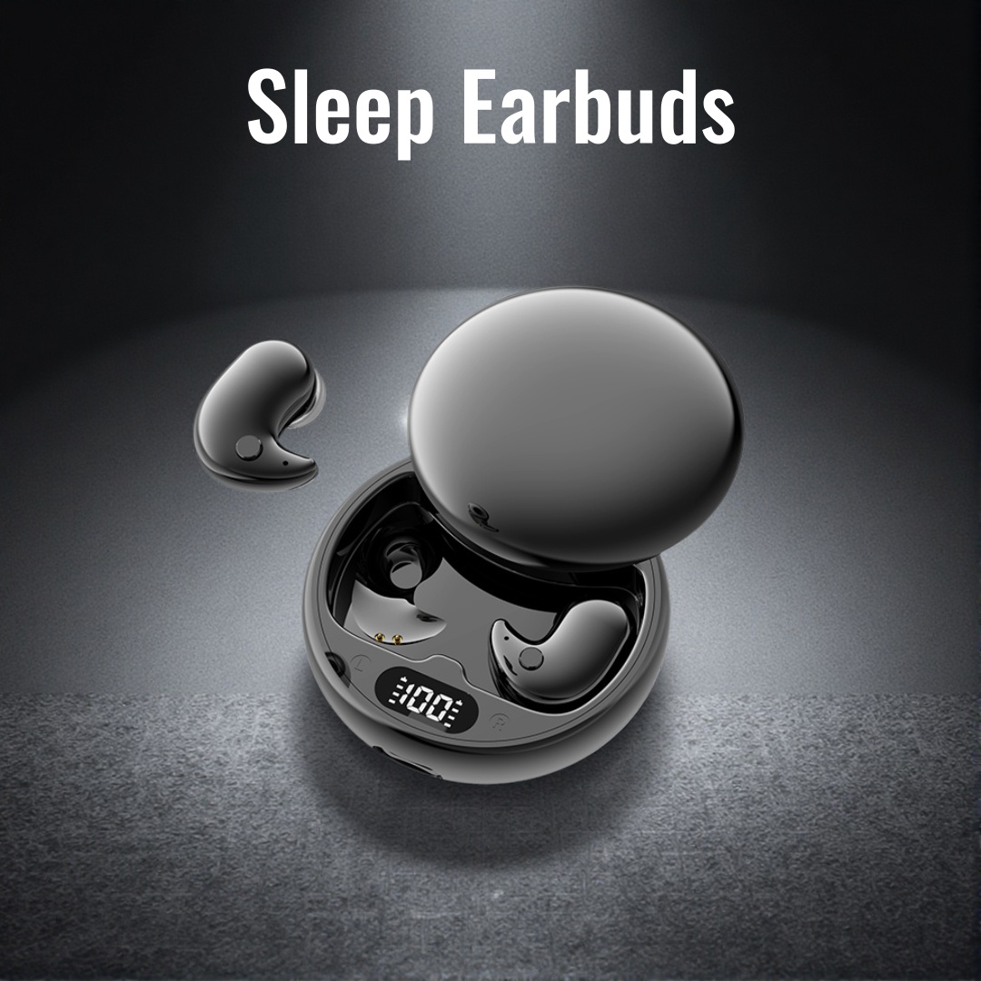  Fones de ouvido Bluetooth Sleep sem fio Fones de ouvido confortáveis para dormir Mini fones de ouvido para jogos com