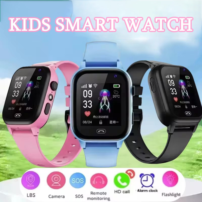 Novo Relógio Inteligente 2026 Crianças GPS WIFI Chamada De Vídeo SOS APP Download Criança Smartwatch Câmera Monitor Rast