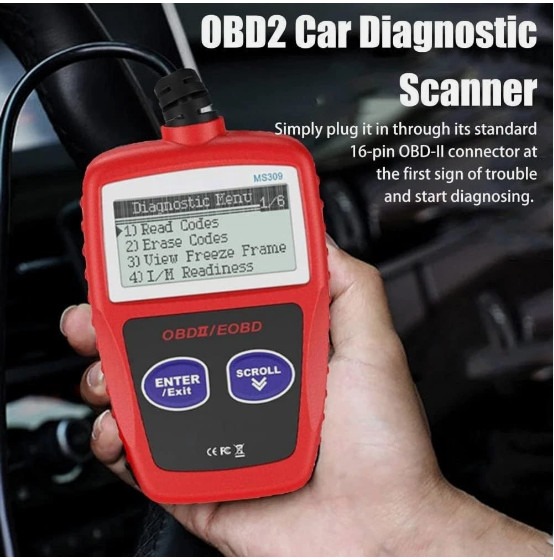 OBD2 Scanner Leitor De Código De Carro Ferramenta De Diagnóstico De Falhas Do Motor Inspeção