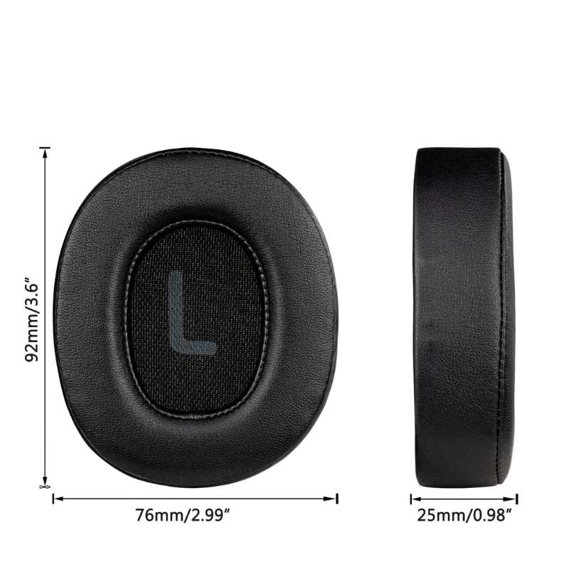 Capa de Espuma de Proteína Macia Substituição de Almofada para JBL Tune 700BT 710BT Pro X Max Áudio Estável