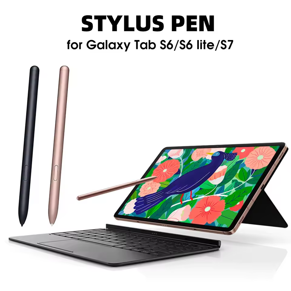 Caneta Stylus Touch Pencil S Pen para tablet Samsung Galaxy Tab S6 Lite S7 FE S7+ S8 S9 S9FE S6 Lite S7+ S8+ S9 sem
