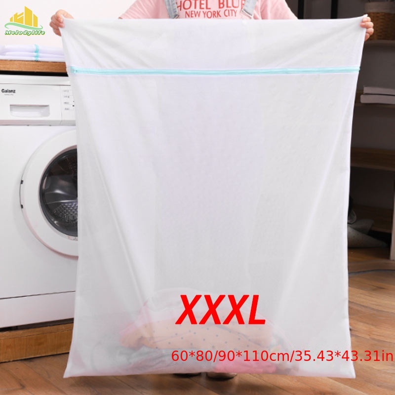 Super Extra Grande Manta de Malha Capa Extra Grande Bolsa de Lavanderia Tamanho Extra Grande Bolsa Dobi