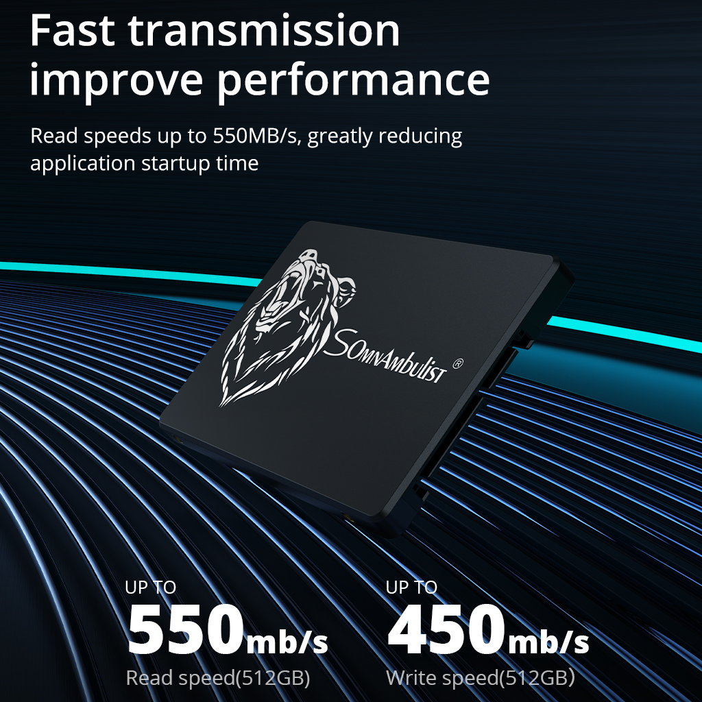 Unidade de Estado Sólido SATA III | SSD interno de 2,5 polegadas, 120GB/128GB/240GB/256GB, desempenho excelente, — imagem 2 de 2