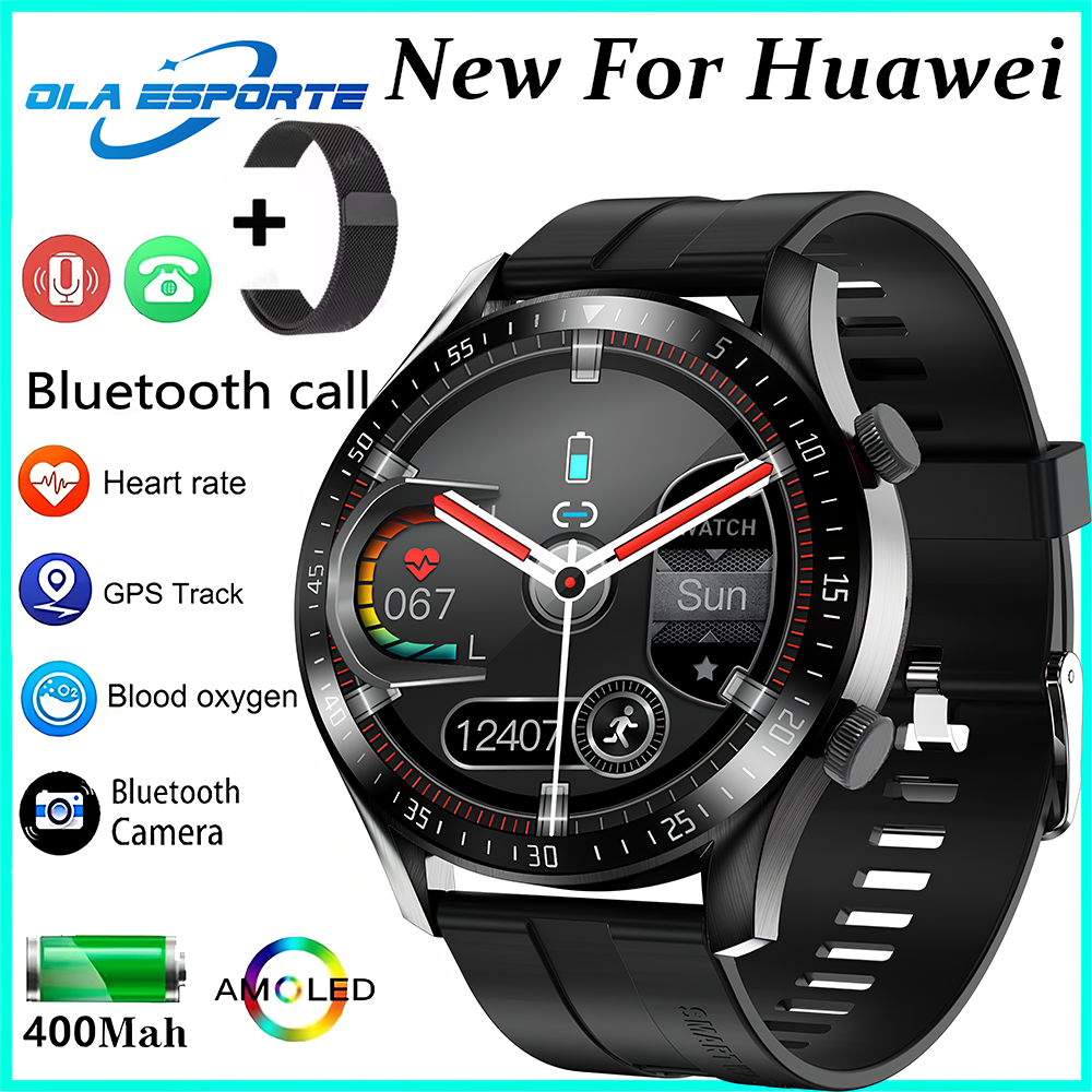  Novo smartwatch, chamada Bluetooth, smartwatch masculino, esportes e fitness
