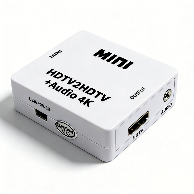 Conversor e Extrator de Áudio HDMI 1080P, Divisor HDMI para 3,5mm, Digital para Analógico, Áudio para PC