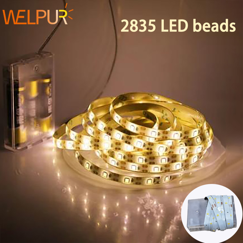 Caixa De Bateria Portátil LED Strip 2835-Iluminação De Cozinha De Fundo De TV