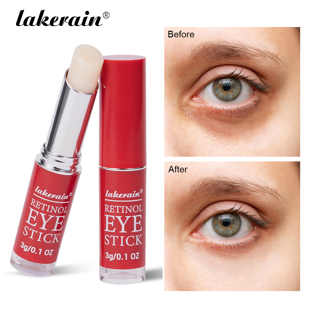 Bastão de Creme para os Olhos com Retinol 3g: Reduz Bolsas nos Olhos, Combate Olheiras & Hidrata a Área dos Olhos