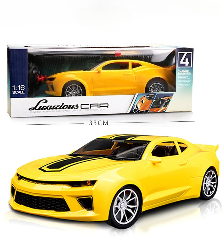 Lamborghini Carro De Controle Remoto 1 : 16 RC Brinquedo De Corrida Com Luzes LED Presente De Formatura Para Meninos Cri