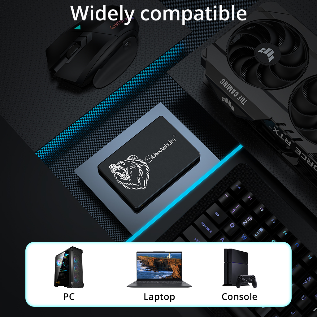 Sata Iii 2 5 Polegadas Ssd 256gb 240gb 128gb Para Atualização De Desktop De Laptop