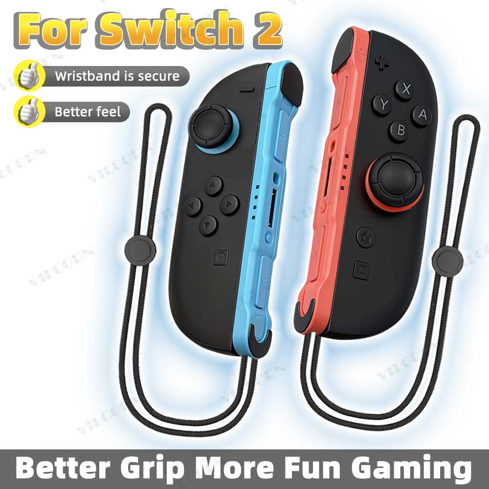 Controlador de Jogo Sem Fio Joypad para Nintendo Switch 2 NS2 Joycon com Pulseira