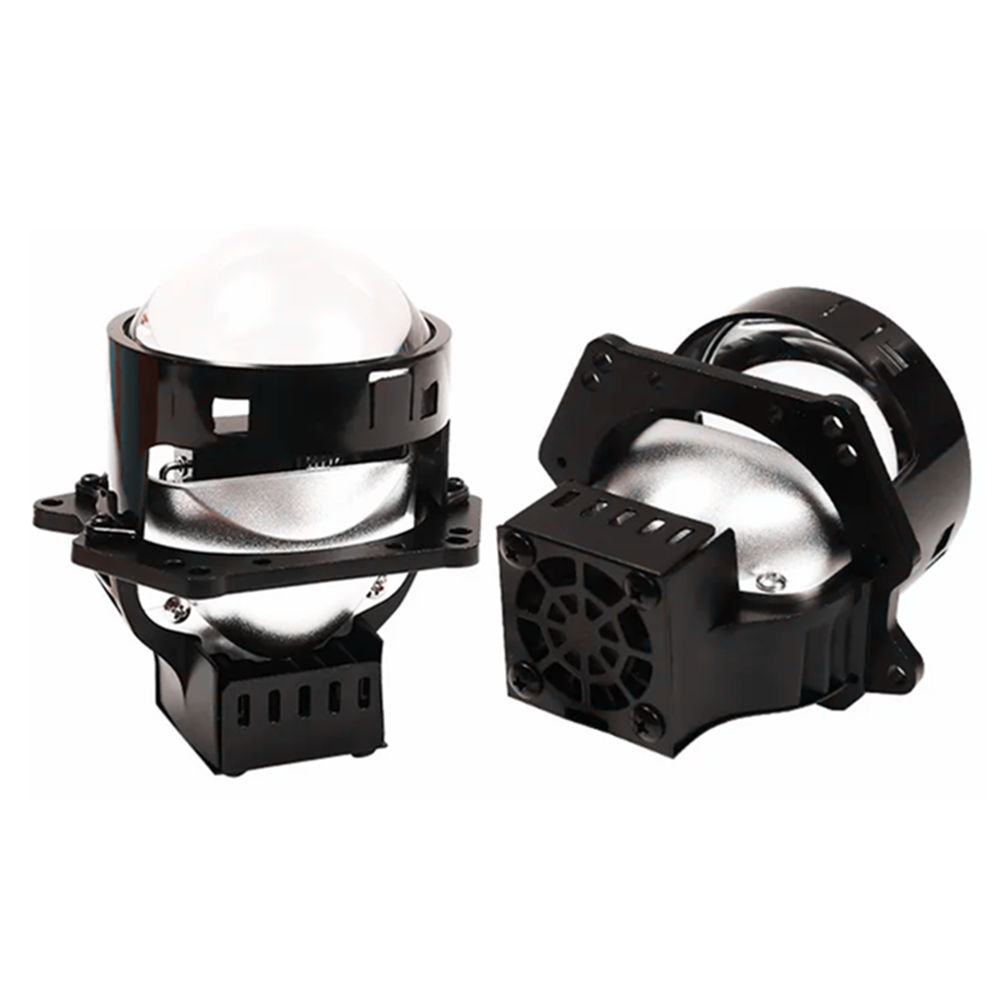 Lente De Projetor Universal 60W 3 Polegadas Bi-LED 40000LM Para Farol H4 H7 9005 9006 Retrofit