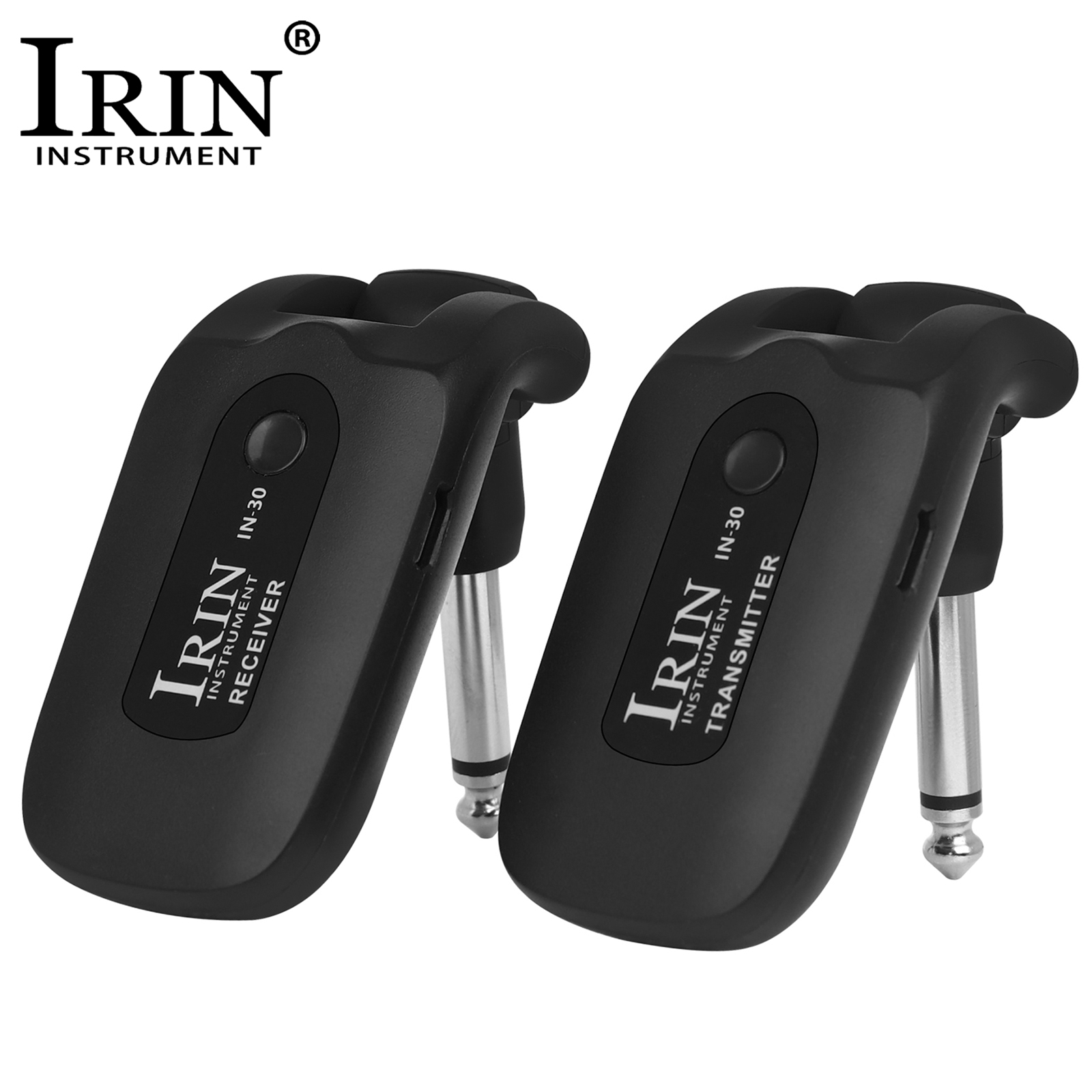 Sistema de Guitarra Sem Fio IRIN 2.4GHz Transmissor e Receptor Sem Fio para Peças e Acessórios de Guitarra Elétrica e