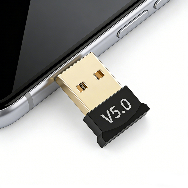 4 Pcs MINI USB Bluetooth 5.0 Adaptador Dongle Sem Fio Adaptadores Suporte Smartphone Tablet Laptop Computador