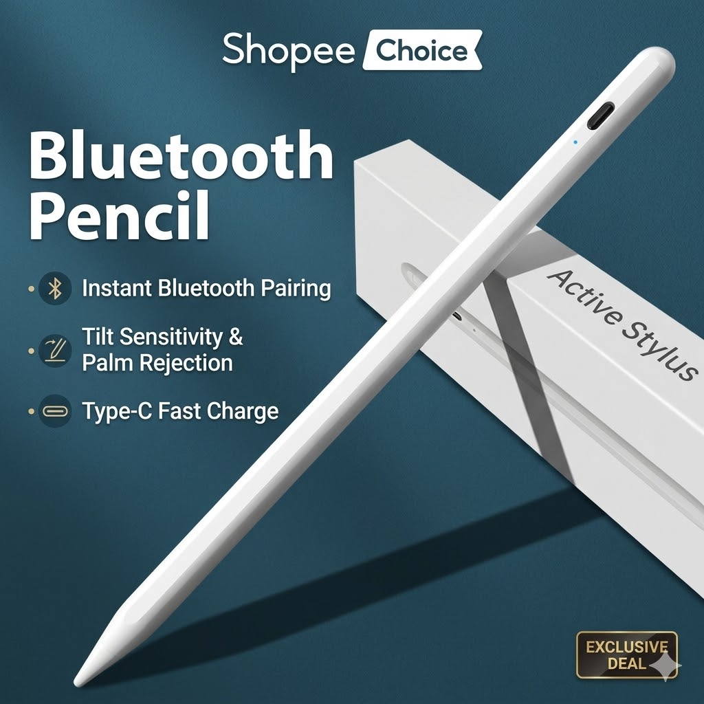 Caneta Stylus Universal Para Xiaomi/Redmi iOS Digital Recarregável Suave Sem Lag