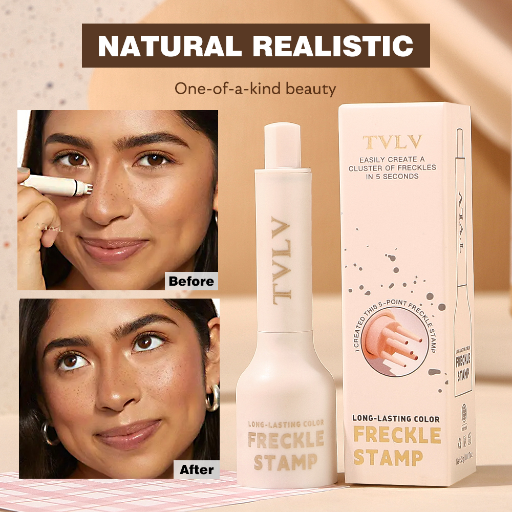  Carimbo de Sardas Artificial – Sardas Naturais à Prova d’Água, Fácil de Usar para Iniciantes, Cosmético Duradouro e à